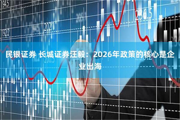 民银证券 长城证券汪毅：2026年政策的核心是企业出海